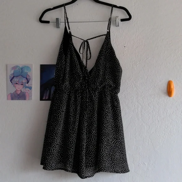 Lulus Polka Dot Backless Mini Dress - Picture 2 of 2